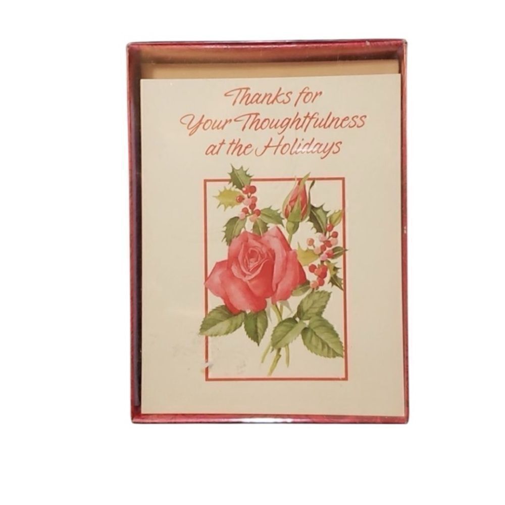 FREE with $20 purchase!   Holiday Thank You Cards, 15